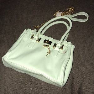 Aldo light mint color crossbody bag NWT!